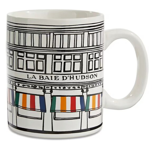 HUDSON'S BAY MUG La Baie D'Hudson Stripes HBC - Picture 2 of 4